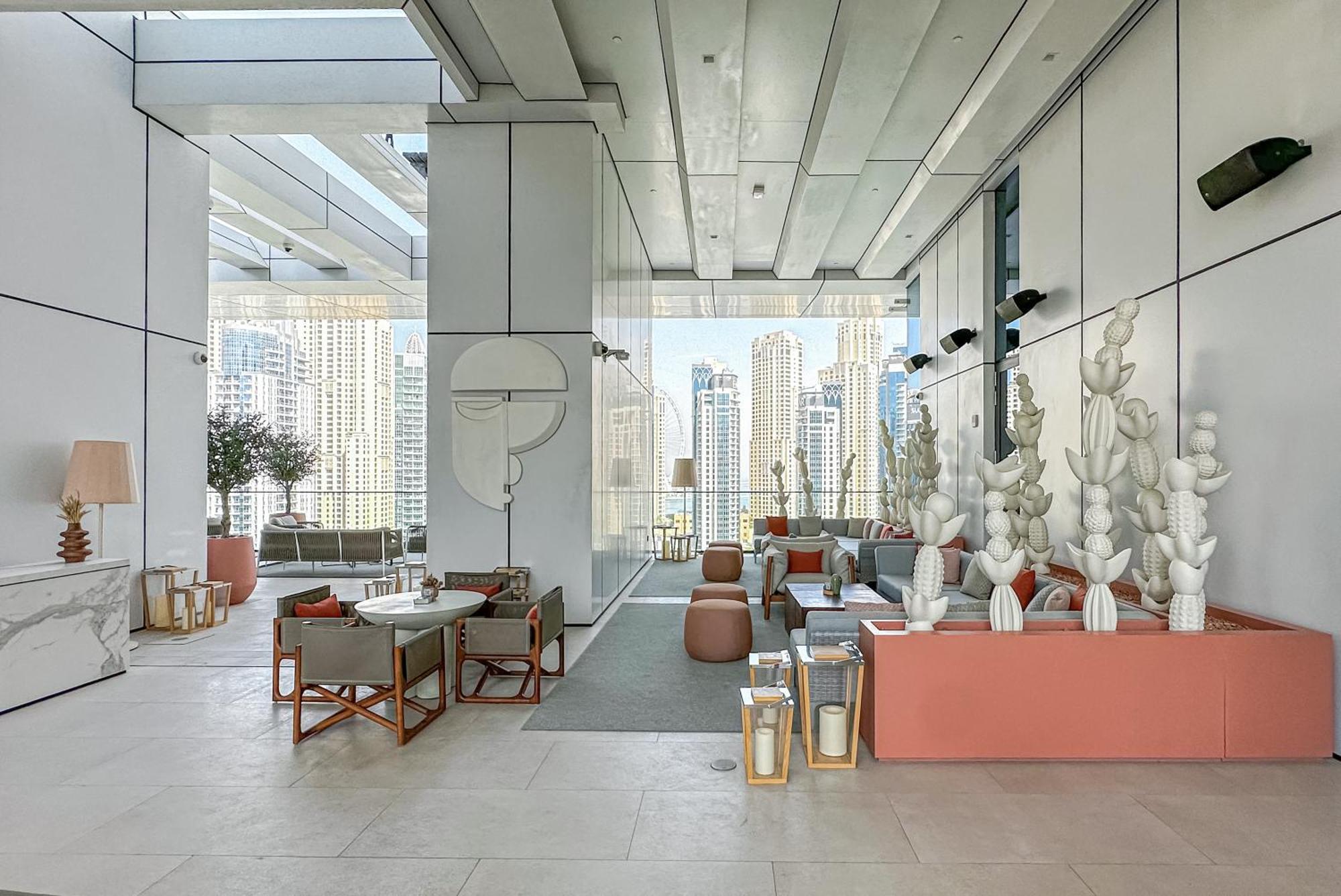 Apartamento Modern 2Br High Floor Haven In Vida Dubai Marina Exterior foto
