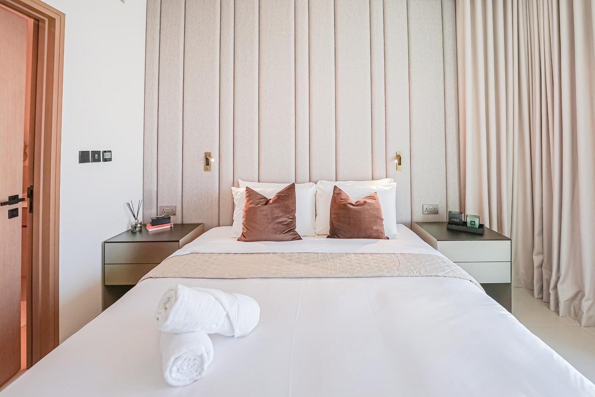 Apartamento Modern 2Br High Floor Haven In Vida Dubai Marina Exterior foto