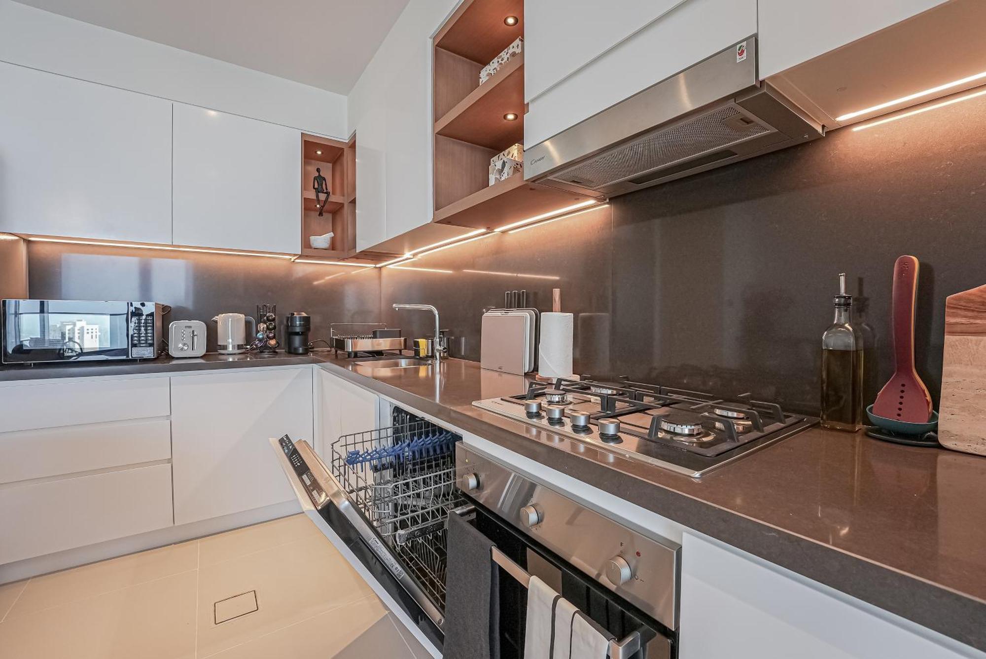 Apartamento Modern 2Br High Floor Haven In Vida Dubai Marina Exterior foto