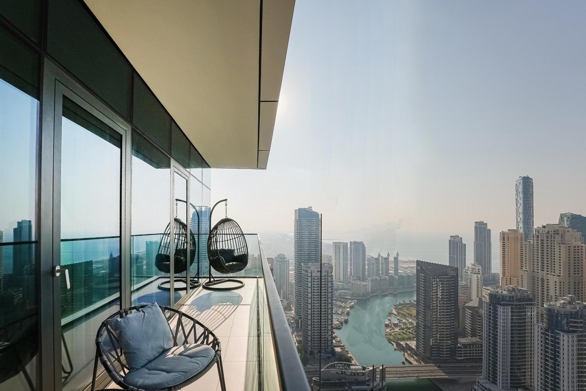 Apartamento Modern 2Br High Floor Haven In Vida Dubai Marina Exterior foto